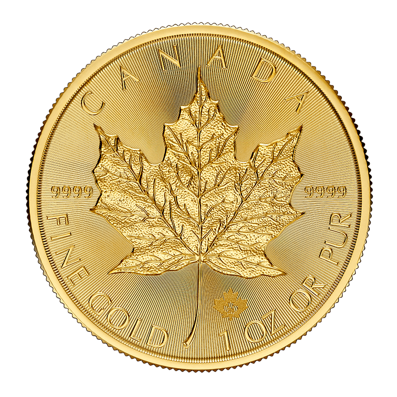 Image for 1 oz Gold Maple Leaf Coin (2024) from TD Precious Metals